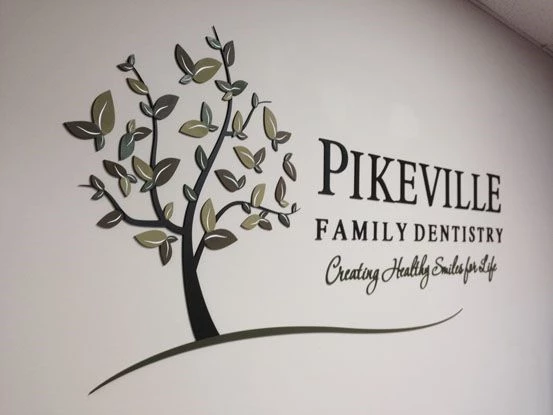 Pikeville Dentistry dimensional lettering